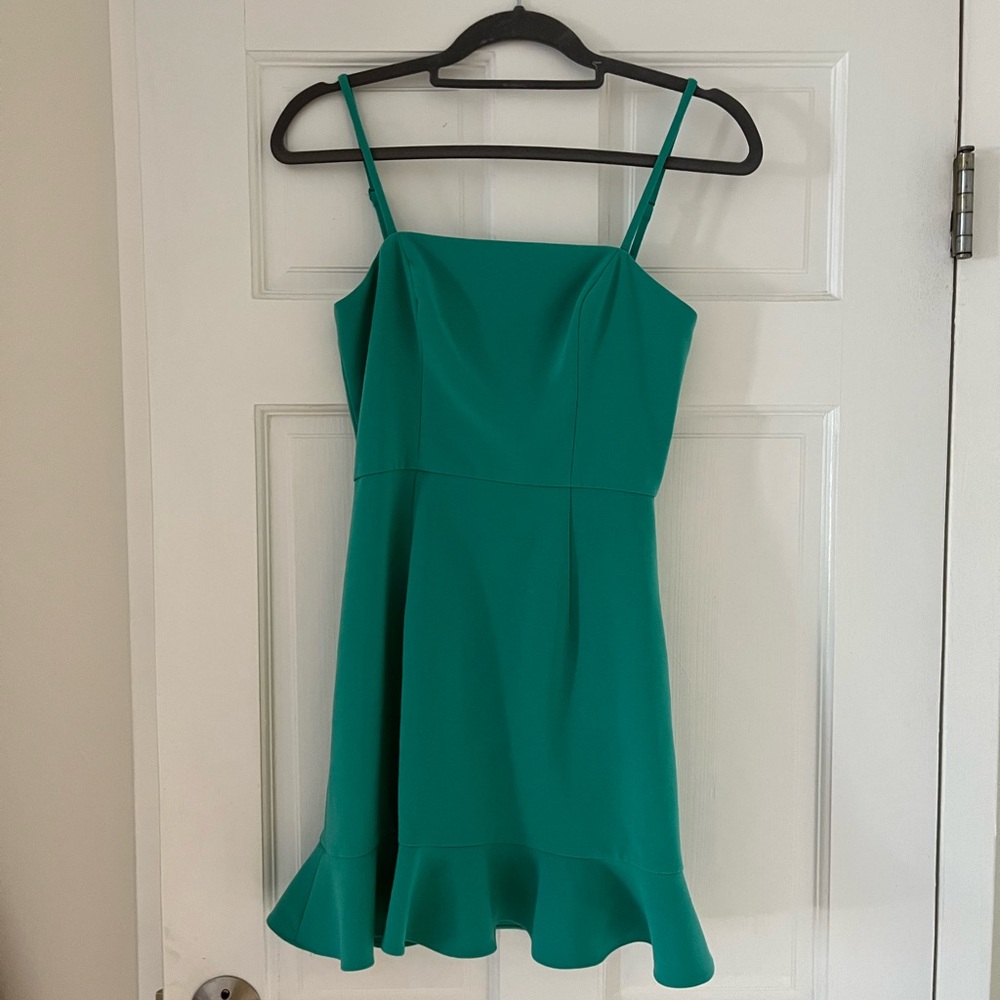 French Connection Green Mini Dress
